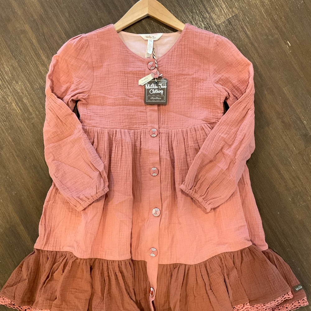 Matilda Jane Girls Dress Size 10 NWT
